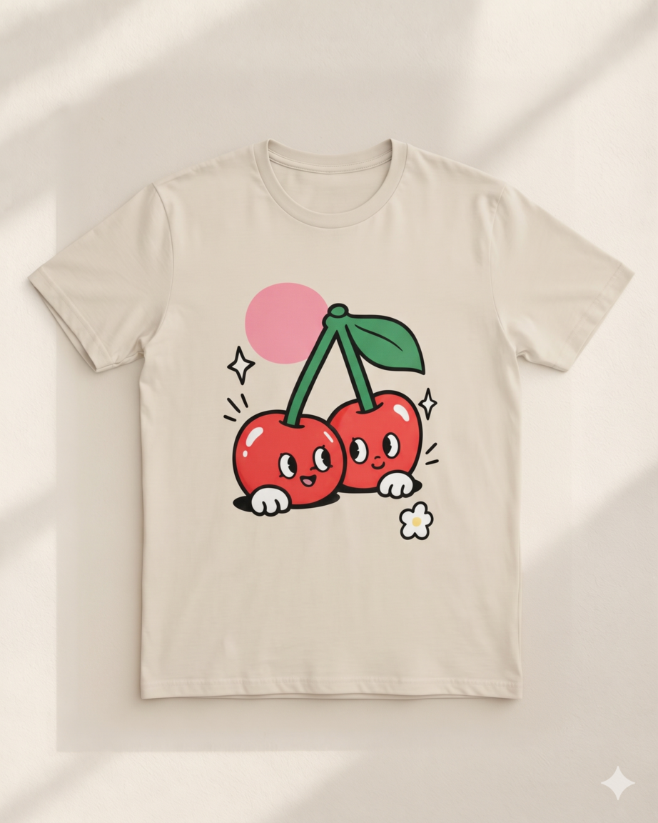 Cherry T-shirt design