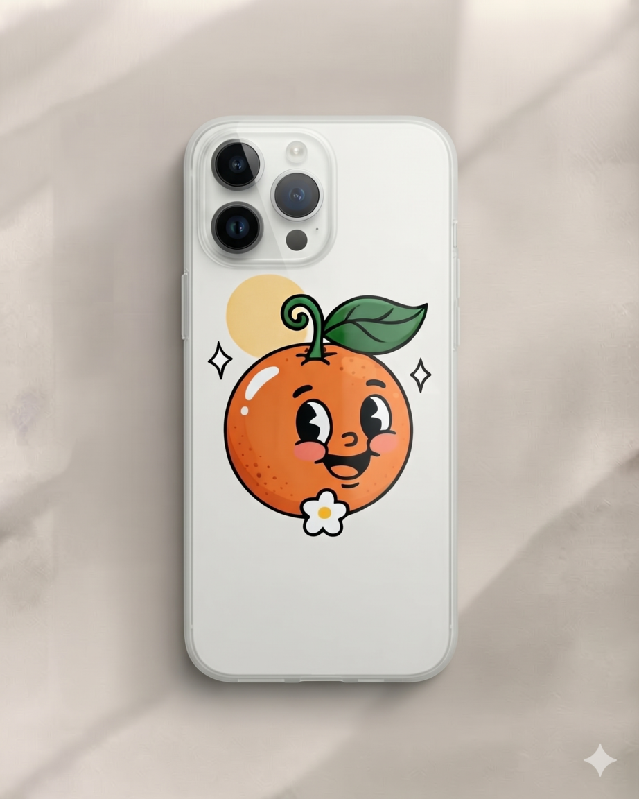 orange phone case design