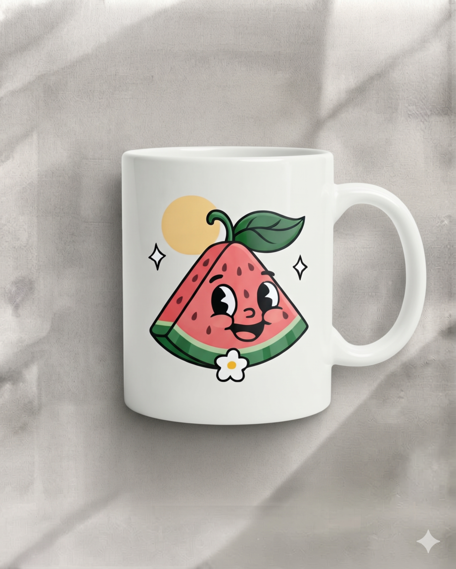 watermelone mug design
